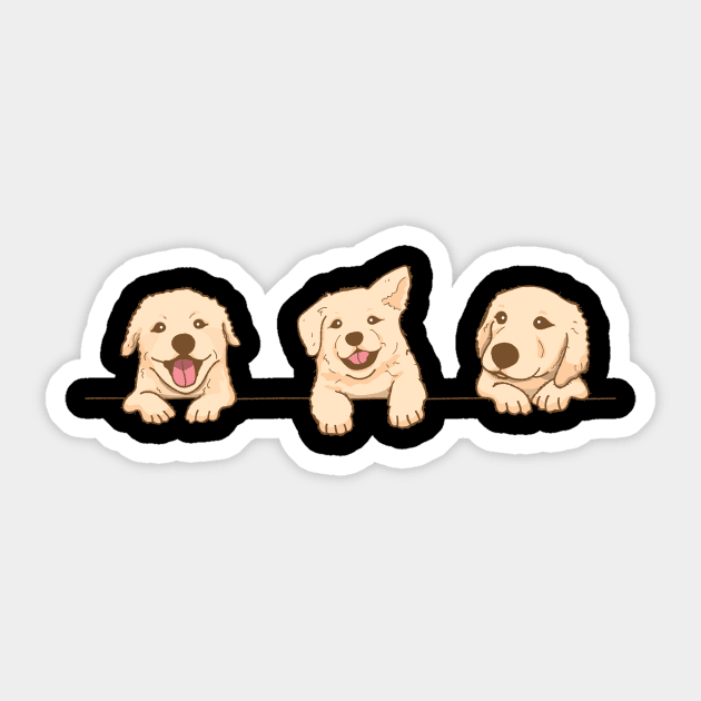 Dogs lovers cute funny animal pet Sticker by creativitythings 